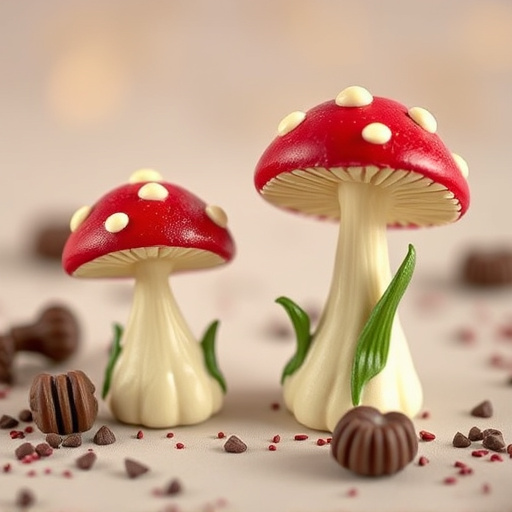Magic Mushroom Chocolates Packaging Shots