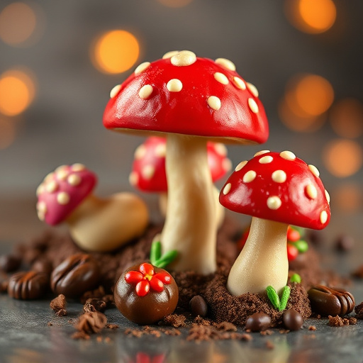 Magic Mushroom Chocolates Packaging Shots