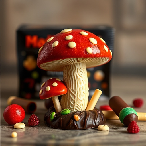 Magic Mushroom Chocolates Packaging Shots