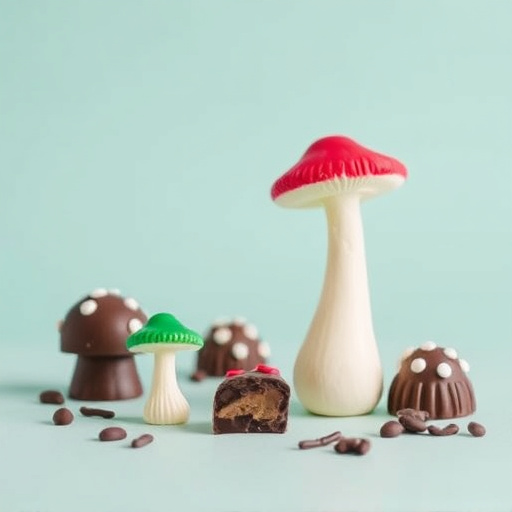 Magic Mushroom Chocolates Packaging Shots