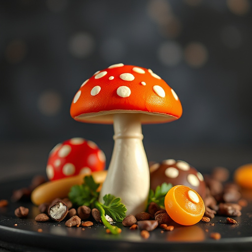 Magic Mushroom Chocolates Packaging Shots