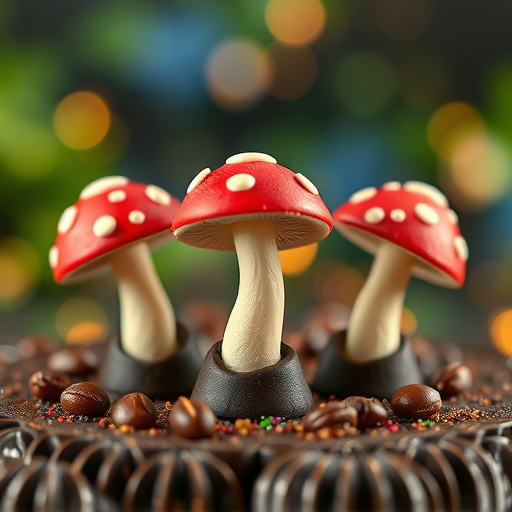 Magic Mushroom Chocolates Packaging Shots