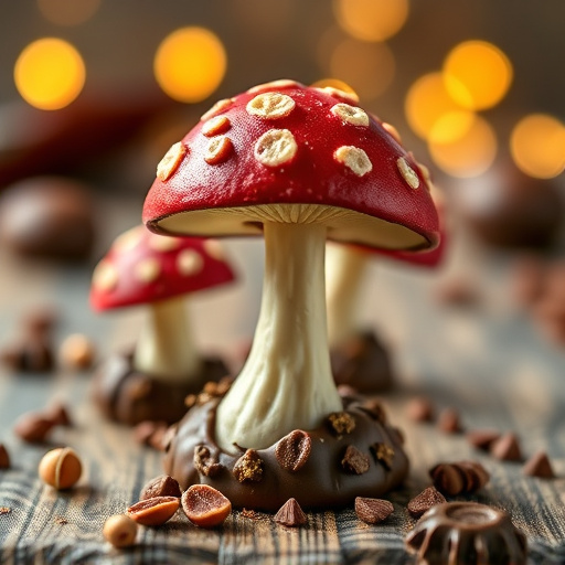 Magic Mushroom Chocolates Packaging Shots