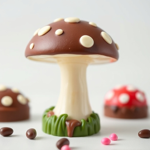 Magic Mushroom Chocolates Packaging Shots