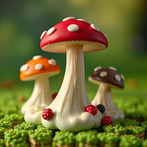 Magic Mushroom Chocolates Packaging Shots