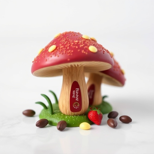 Magic Mushroom Chocolates Packaging Shots