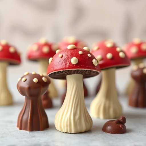 Magic Mushroom Chocolates Packaging Shots
