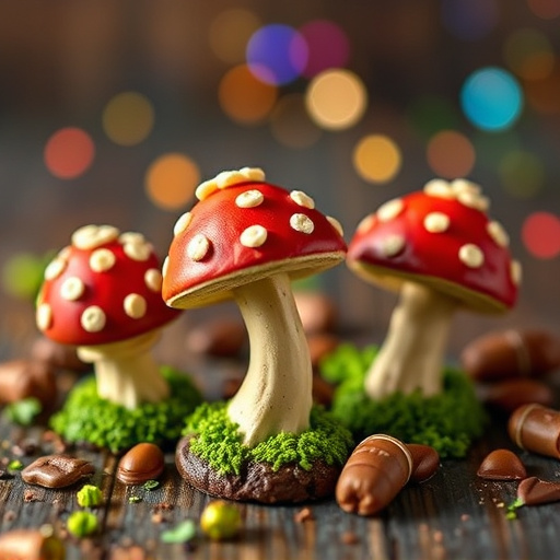 Magic Mushroom Chocolates Packaging Shots