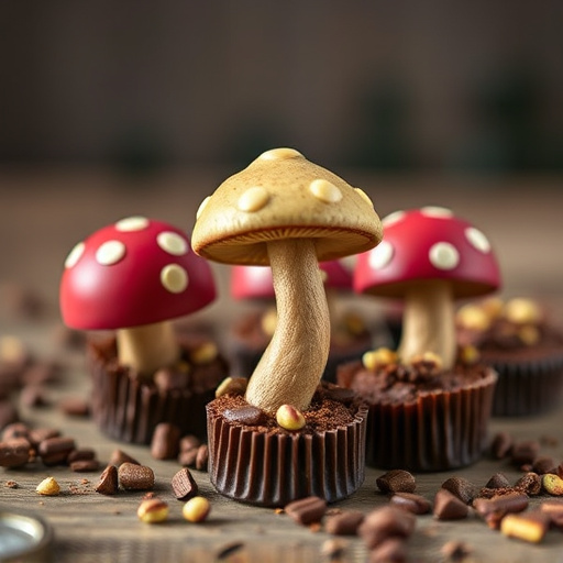 Magic Mushroom Chocolates Packaging Shots
