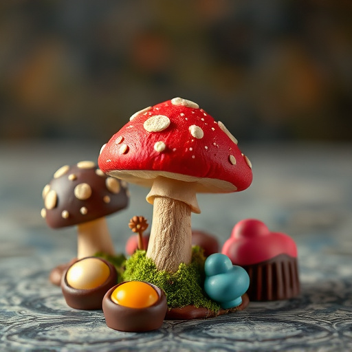 Magic Mushroom Chocolates Packaging Shots