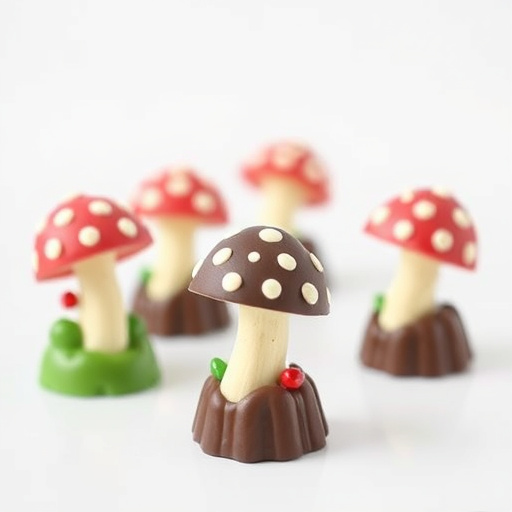 Magic Mushroom Chocolates Packaging Shots