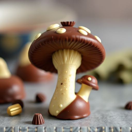 Magic Mushroom Chocolates Packaging Shots