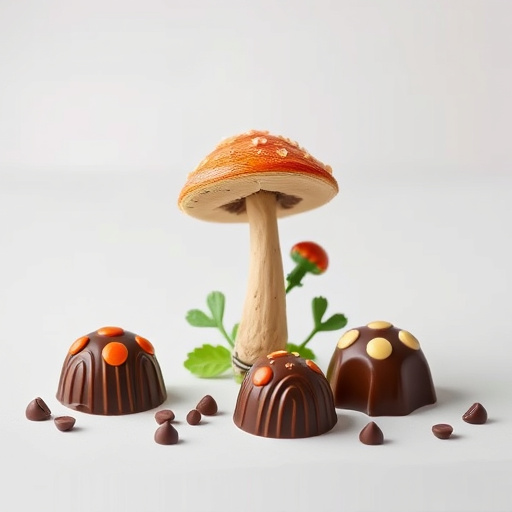 Magic Mushroom Chocolates Packaging Shots