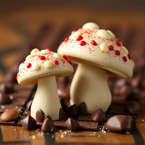 Magic Mushroom Chocolates Packaging Shots