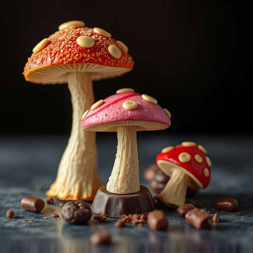 Magic Mushroom Chocolates Packaging Shots