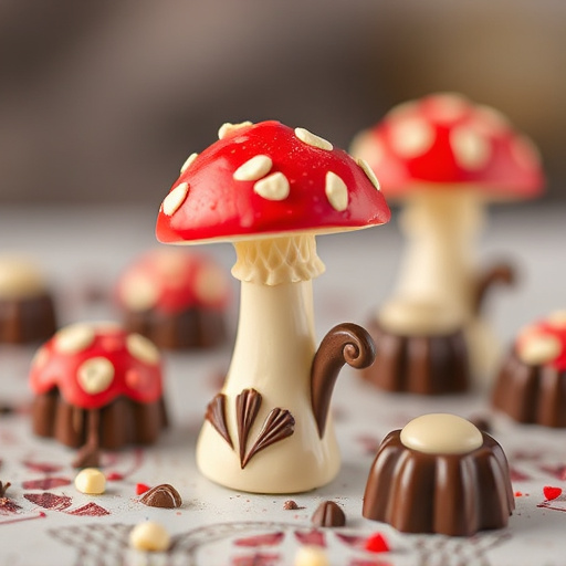 Magic Mushroom Chocolates Packaging Shots