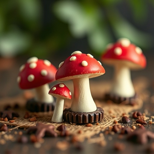 Magic Mushroom Chocolates Packaging Shots