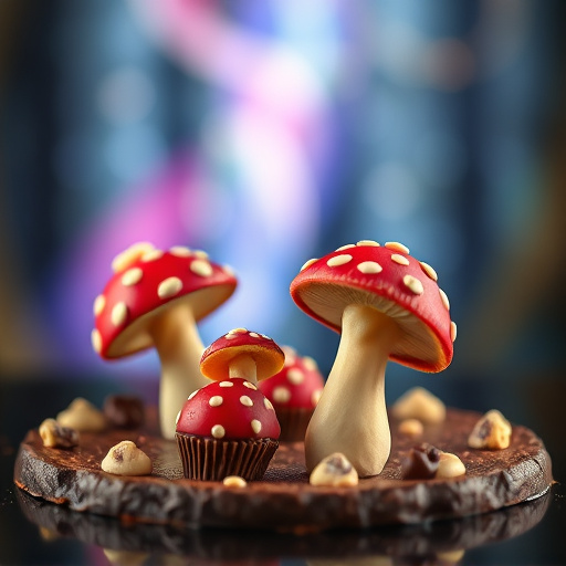 Magic Mushroom Chocolates Packaging Shots
