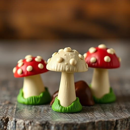 Magic Mushroom Chocolates Packaging Shots