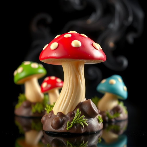 Magic Mushroom Chocolates Packaging Shots