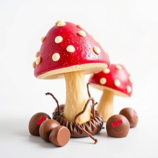 Magic Mushroom Chocolates Packaging Shots