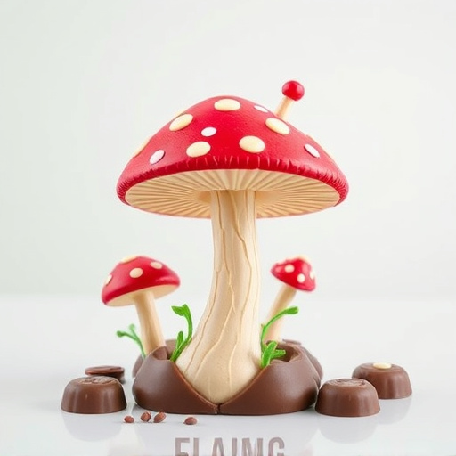 Magic Mushroom Chocolates Packaging Shots