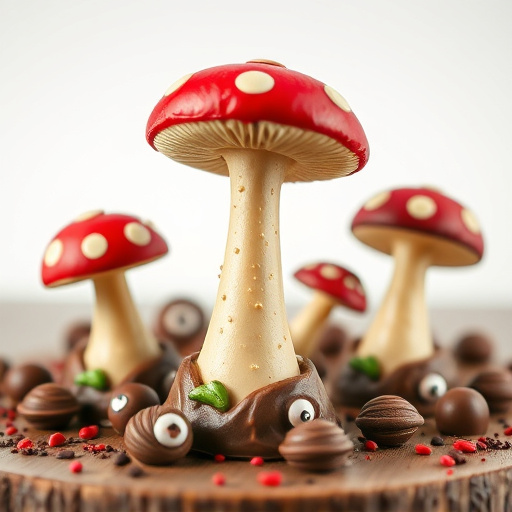 Magic Mushroom Chocolates Packaging Shots
