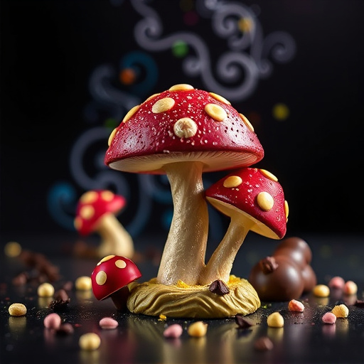 Magic Mushroom Chocolates Packaging Shots