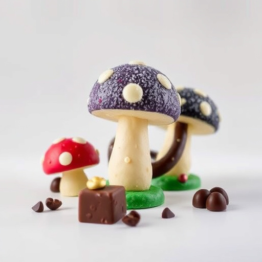 Magic Mushroom Chocolates Packaging Shots