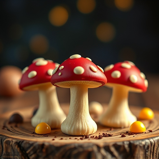 Magic Mushroom Chocolates Packaging Shots