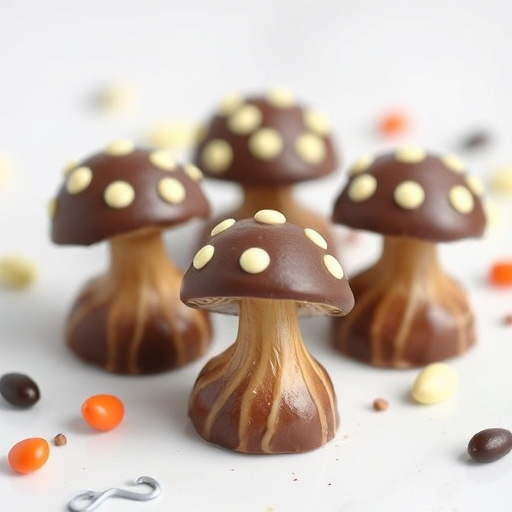 Magic Mushroom Chocolates Packaging Shots