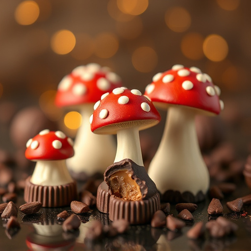 Magic Mushroom Chocolates Packaging Shots