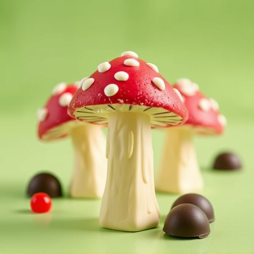 Magic Mushroom Chocolates Packaging Shots