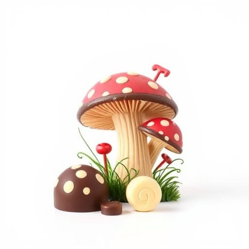 Magic Mushroom Chocolates Packaging Shots