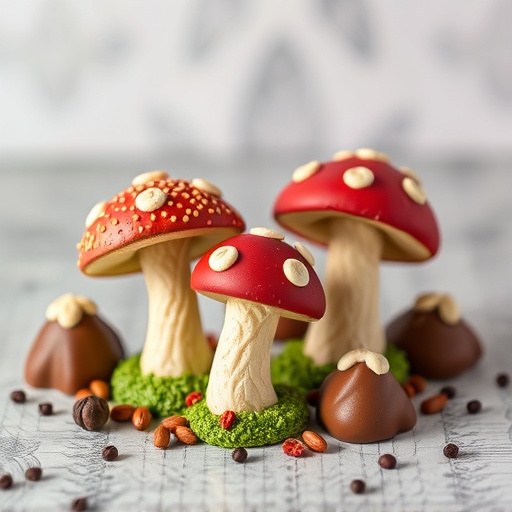 Magic Mushroom Chocolates Packaging Shots