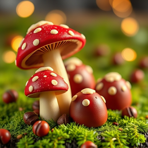 Magic Mushroom Chocolates Packaging Shots