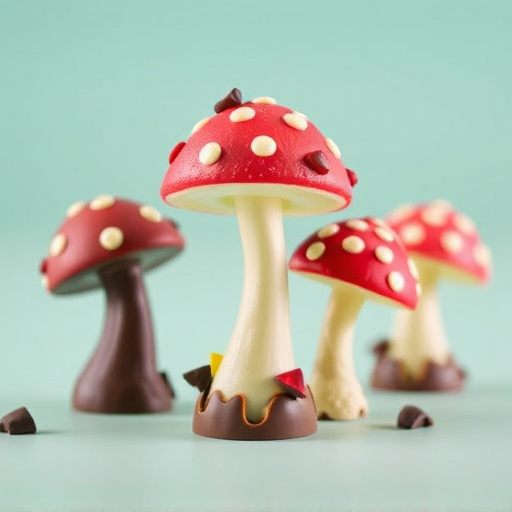 Magic Mushroom Chocolates Packaging Shots