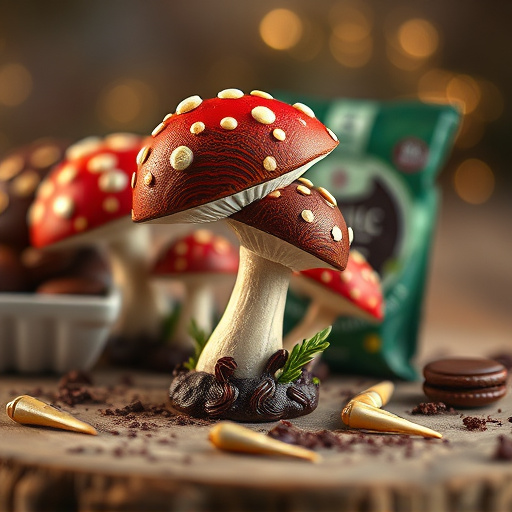 Magic Mushroom Chocolates Packaging Shots