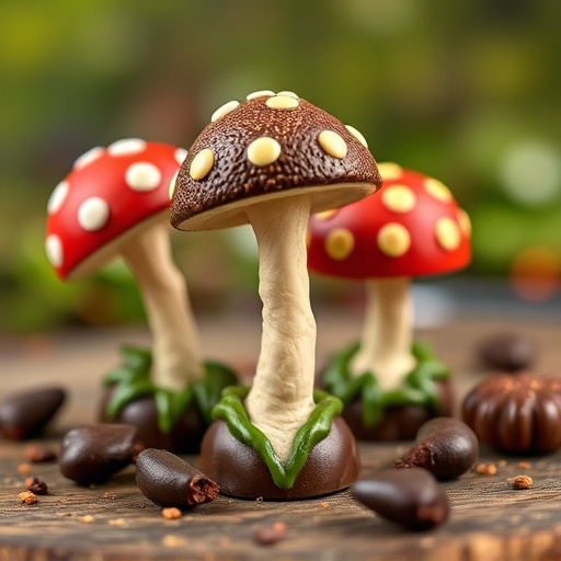 Magic Mushroom Chocolates Packaging Shots