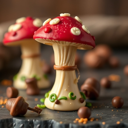 Magic Mushroom Chocolates Packaging Shots