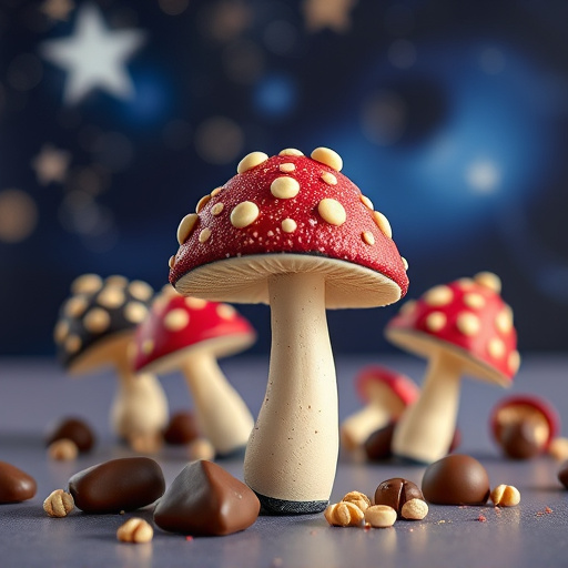 Magic Mushroom Chocolates Packaging Shots