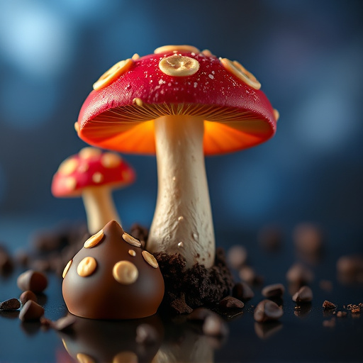 Magic Mushroom Chocolates Packaging Shots