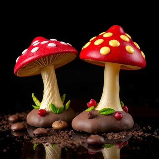 Magic Mushroom Chocolates Packaging Shots