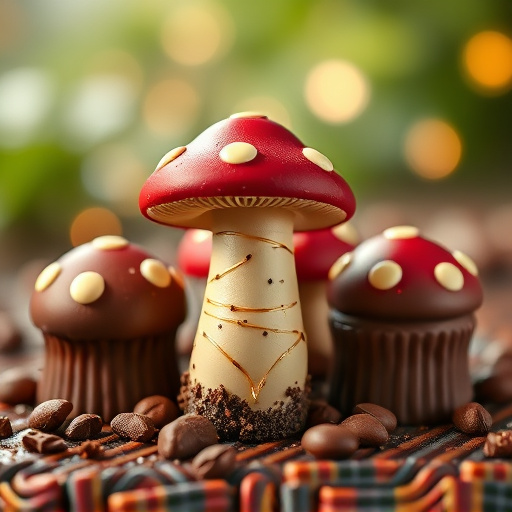 Magic Mushroom Chocolates Packaging Shots