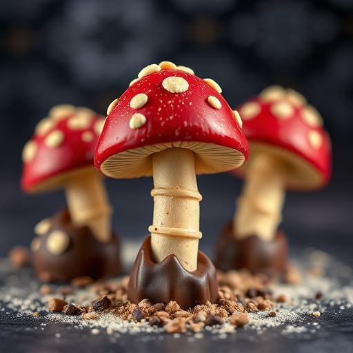 Magic Mushroom Chocolates Packaging Shots