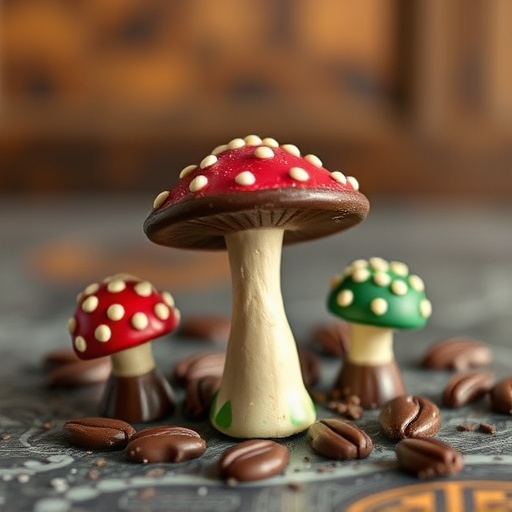 Magic Mushroom Chocolates Packaging Shots