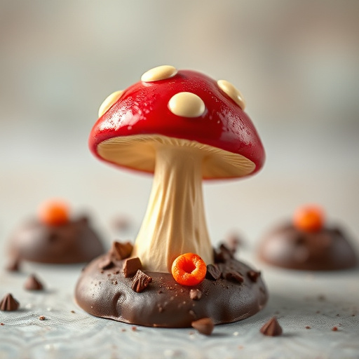 Magic Mushroom Chocolates Packaging Shots