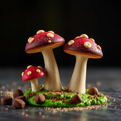 Magic Mushroom Chocolates Packaging Shots