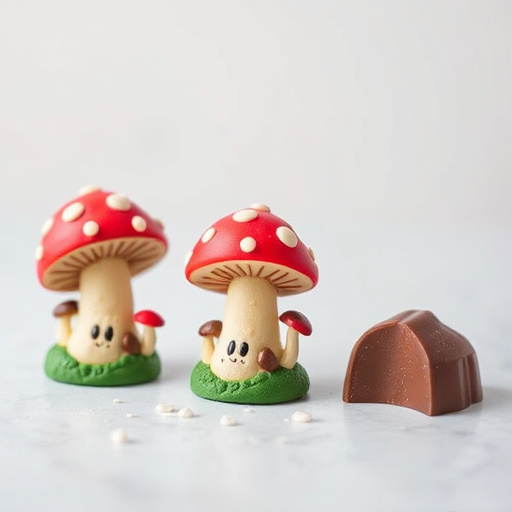 Magic Mushroom Chocolates Packaging Shots