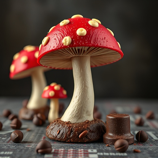 Magic Mushroom Chocolates Packaging Shots